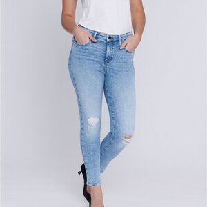 SEVEN7 Light Wash Ultra High-Rise Skinny Jeans